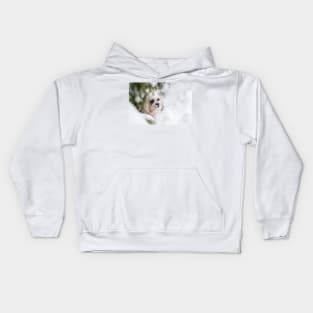 Snowy and White Kids Hoodie
